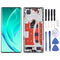 Écran LCD d'origine pour Honor 60 Digitizer Full Assembly avec cadre (vert)
